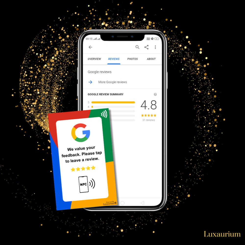 NFC Google Review Card